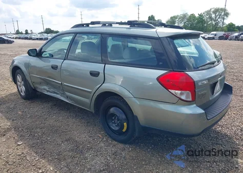 2009 Subaru Outback 2.5I z USA, uszkodzony, nr VIN 4S4BP61C197335932